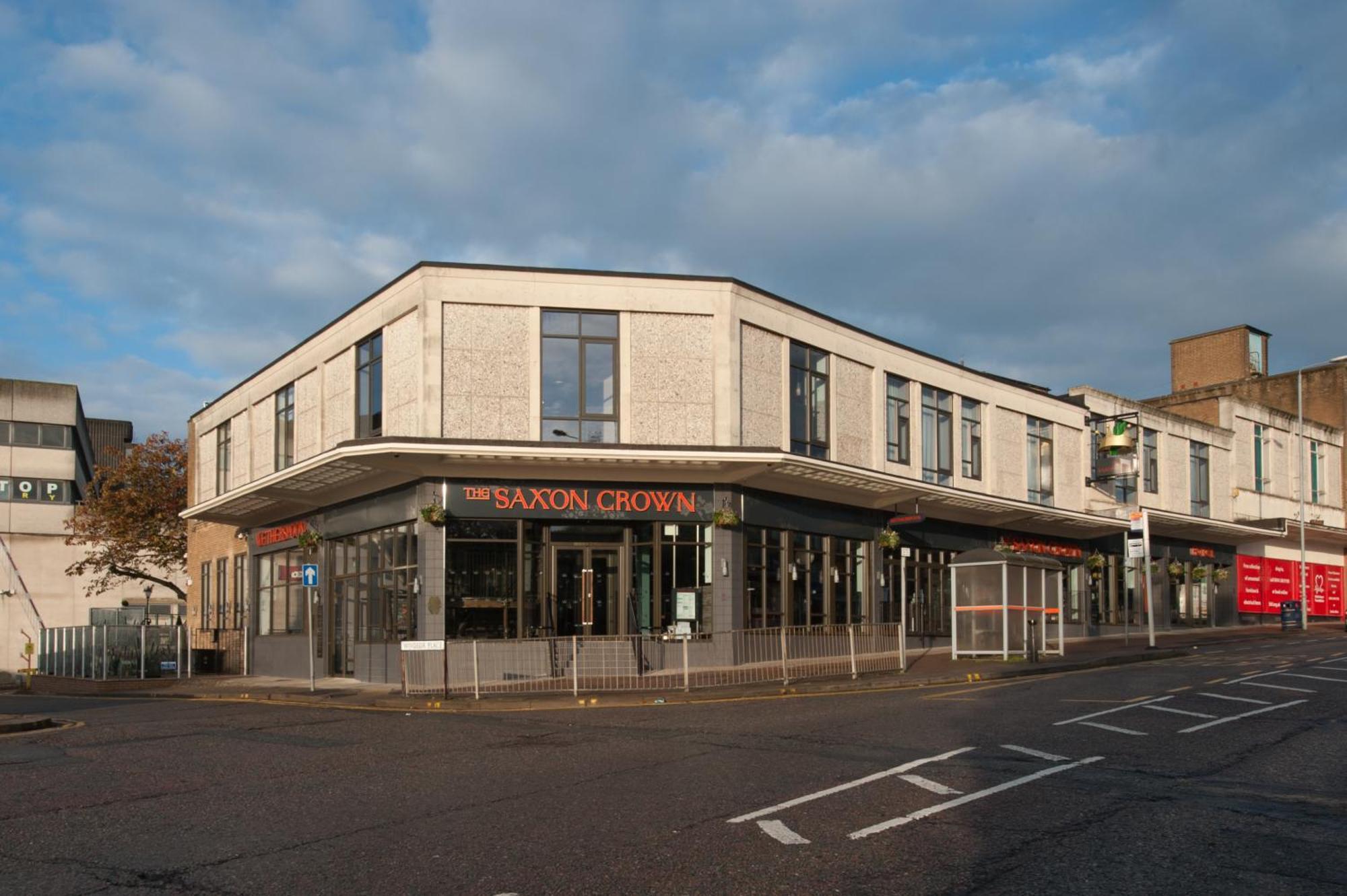 The Saxon Crown Wetherspoon Corby Extérieur photo